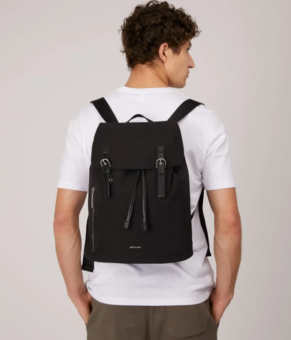 mattnat_new_arrivals_theo_vegan_backpack__canvas_7.webp Backpacks | Matt & Nat Mattnat New Arrivals THEO Vegan Backpack - Canvas