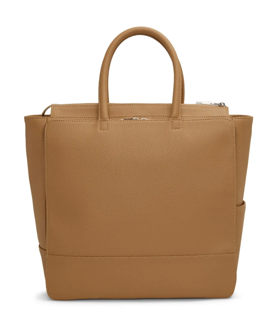 mattnat_percio_vegan_diaper_bag__purity_2.webp Diaper Bags | Satchels | Matt & Nat Mattnat PERCIO Vegan Diaper Bag - Purity