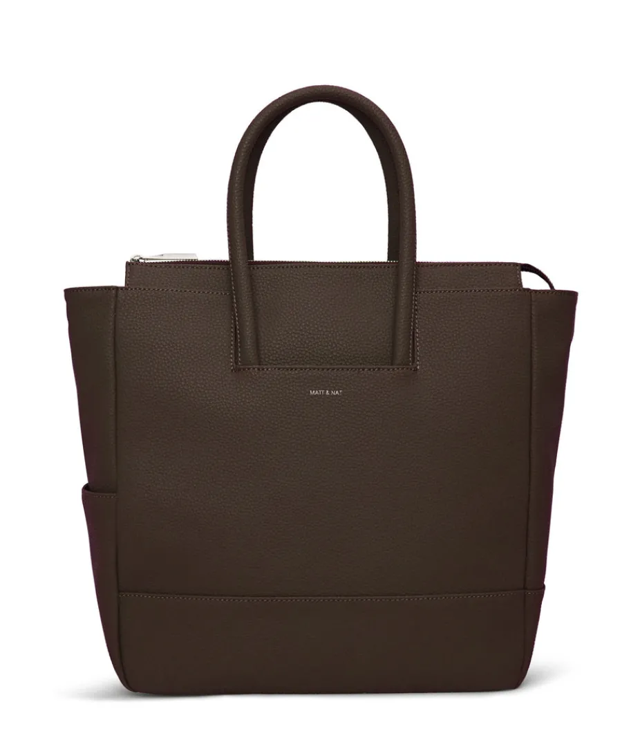 mattnat_percio_vegan_diaper_bag__purity_29.webp Diaper Bags | Satchels | Matt & Nat Mattnat PERCIO Vegan Diaper Bag - Purity