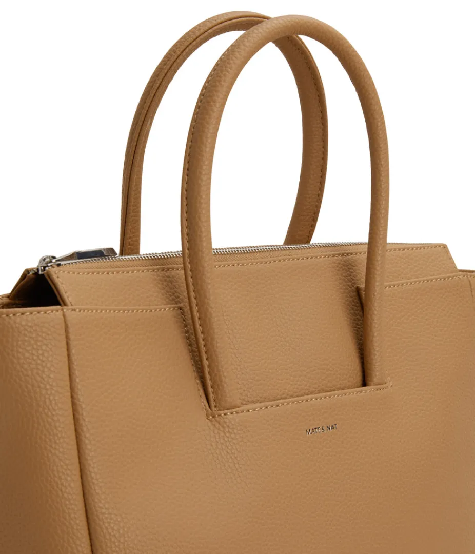 mattnat_percio_vegan_diaper_bag__purity_3.webp Diaper Bags | Satchels | Matt & Nat Mattnat PERCIO Vegan Diaper Bag - Purity