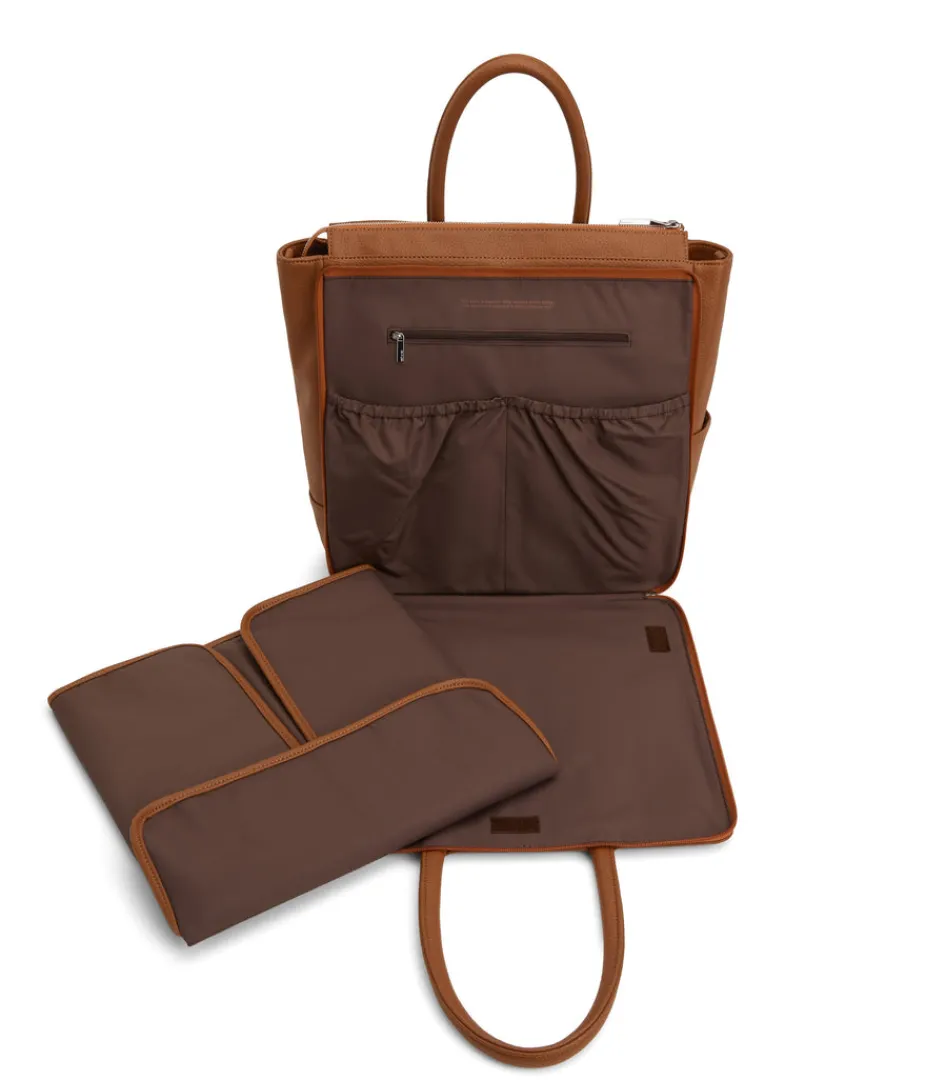 mattnat_percio_vegan_diaper_bag__purity_6.webp Diaper Bags | Satchels | Matt & Nat Mattnat PERCIO Vegan Diaper Bag - Purity