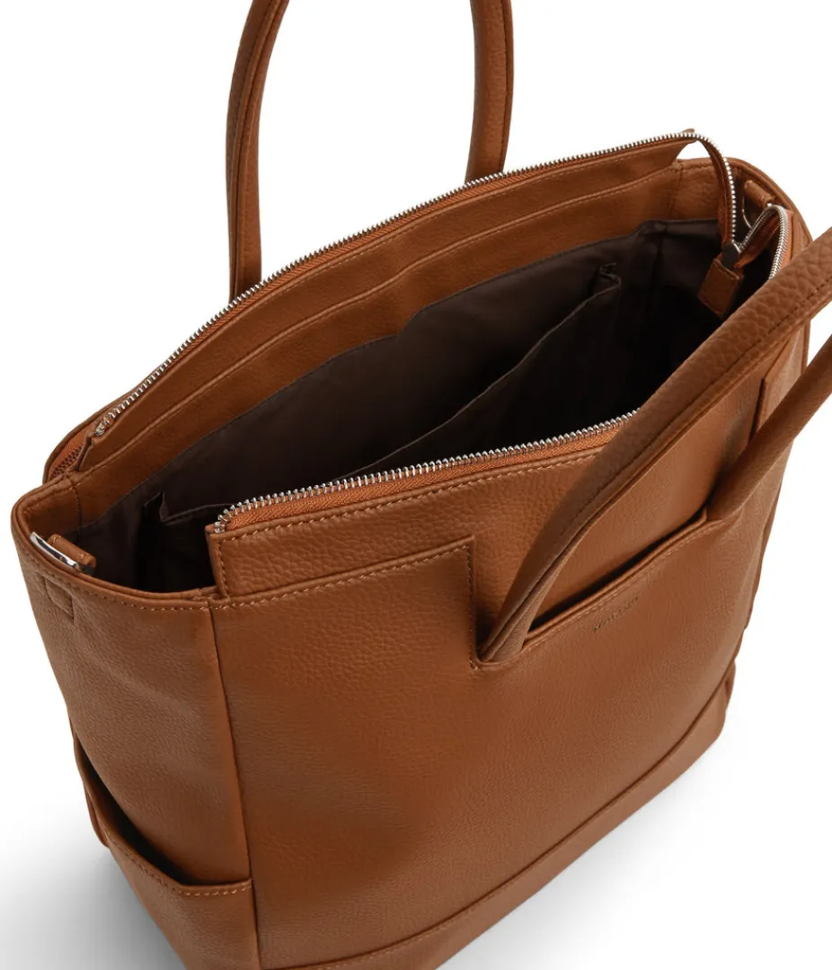 mattnat_percio_vegan_diaper_bag__purity_7.webp Diaper Bags | Satchels | Matt & Nat Mattnat PERCIO Vegan Diaper Bag - Purity