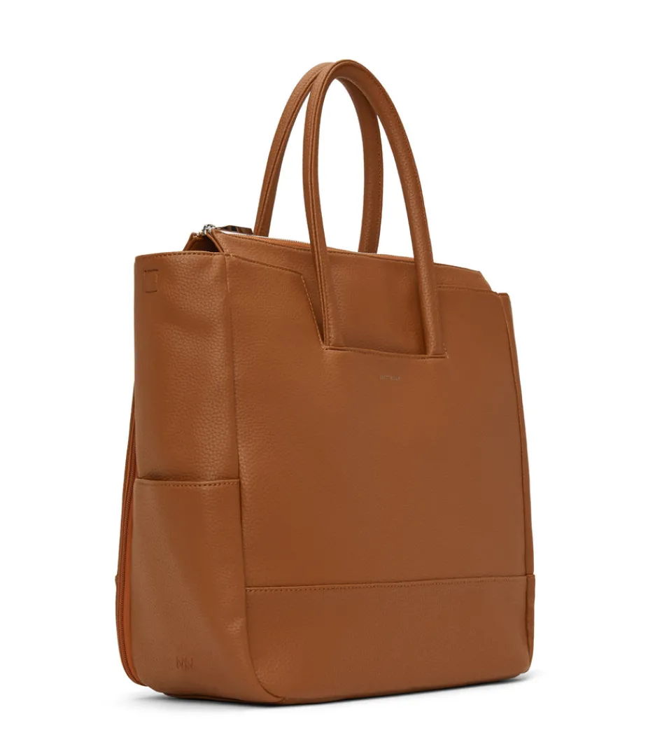 mattnat_percio_vegan_diaper_bag__purity_8.webp Diaper Bags | Satchels | Matt & Nat Mattnat PERCIO Vegan Diaper Bag - Purity