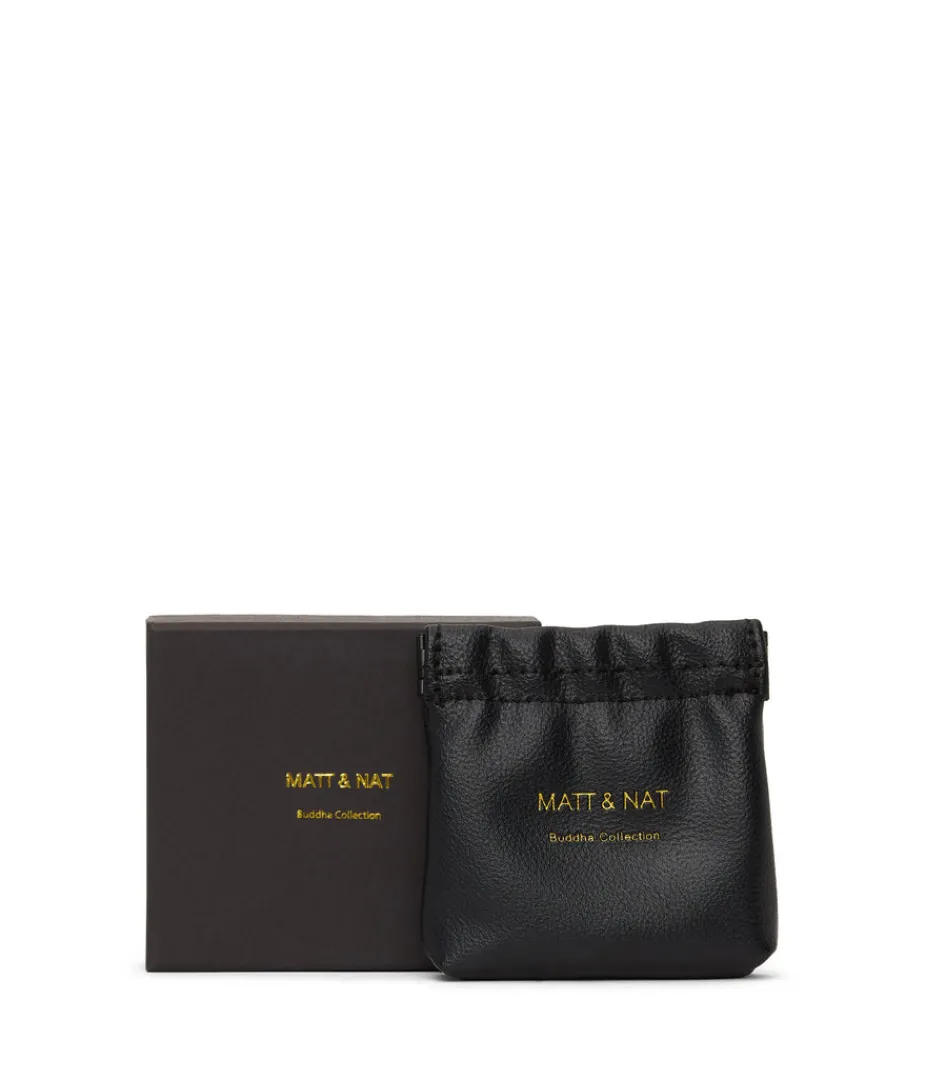 Bracelets | Matt & Nat Mattnat PROTECTIVE - Stainless Steel Gold Bracelet Bracelets BLACK
