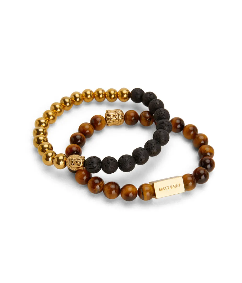 mattnat_protective__stainless_steel_gold_bracelet_bracelets_2.webp Bracelets | Matt & Nat Mattnat PROTECTIVE - Stainless Steel Gold Bracelet Bracelets BLACK