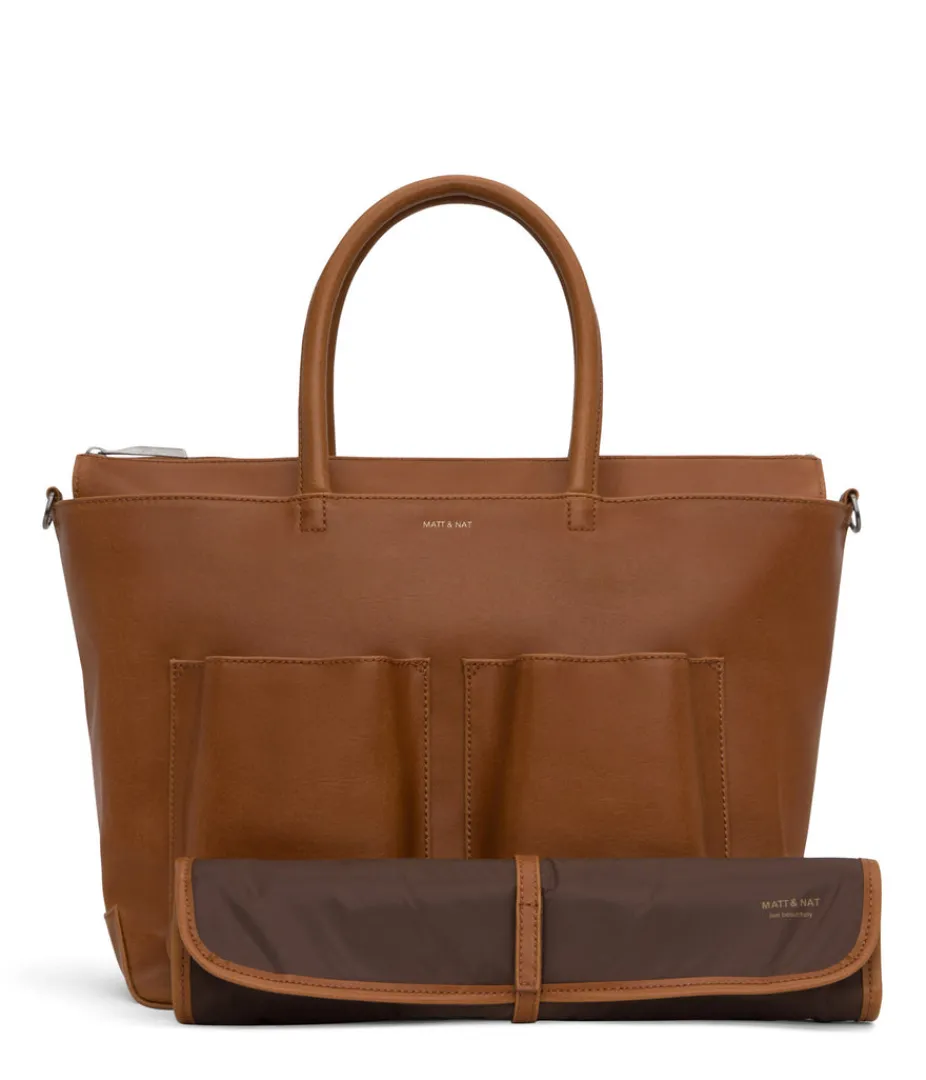 mattnat_raylanmed_vegan_diaper_bag__vintage_14.webp Weekenders | Weekenders | Matt & Nat Mattnat RAYLANMED Vegan Diaper Bag - Vintage