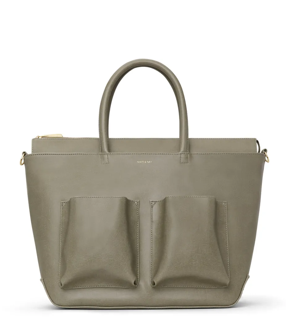 mattnat_raylanmed_vegan_diaper_bag__vintage_4.webp Weekenders | Weekenders | Matt & Nat Mattnat RAYLANMED Vegan Diaper Bag - Vintage