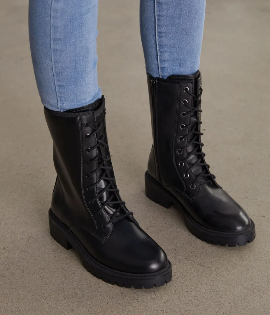 Boots | Matt & Nat Mattnat REM Women's Vegan Combat Boots Footwear BLACK