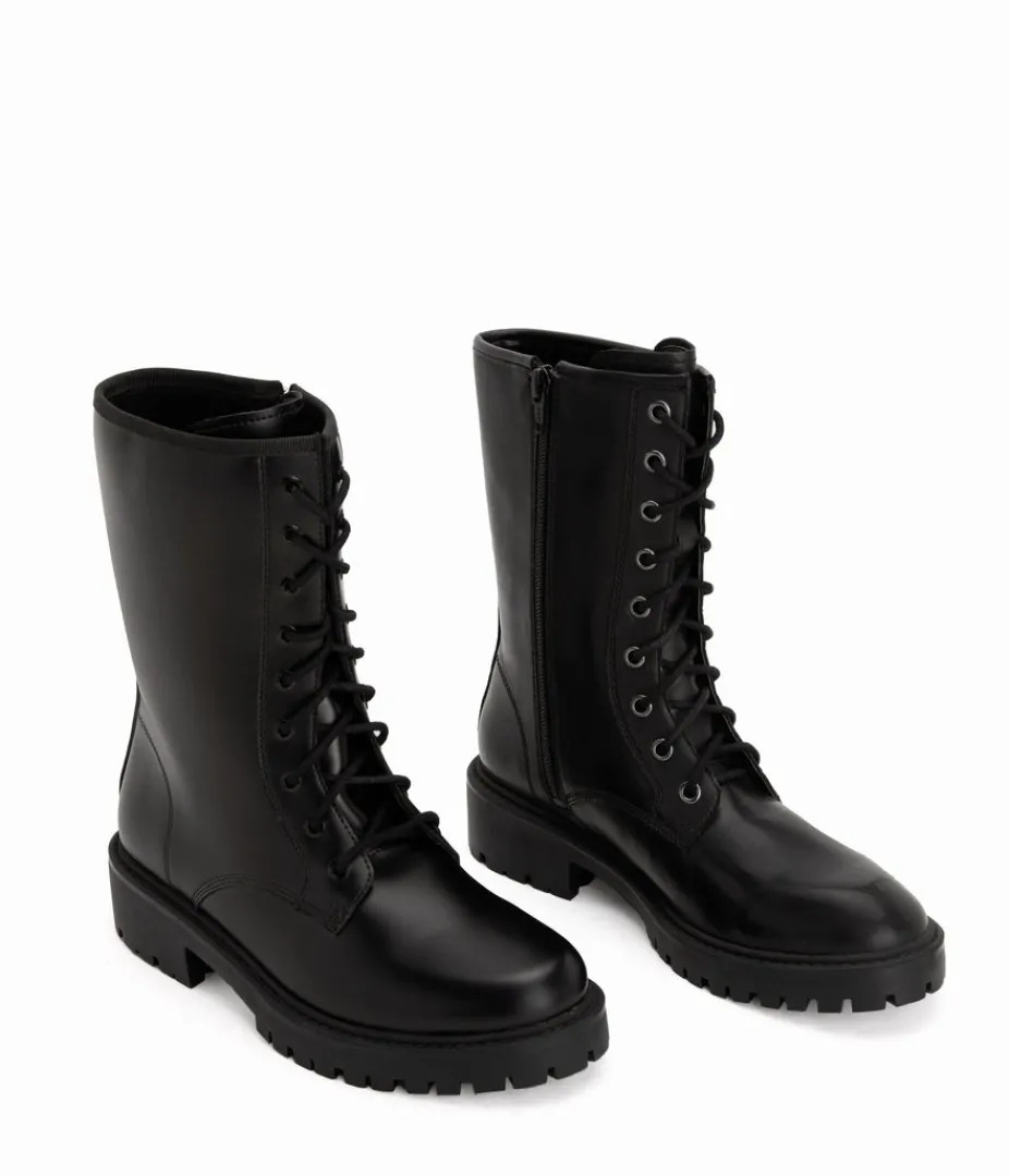 Boots | Matt & Nat Mattnat REM Women's Vegan Combat Boots Footwear BLACK