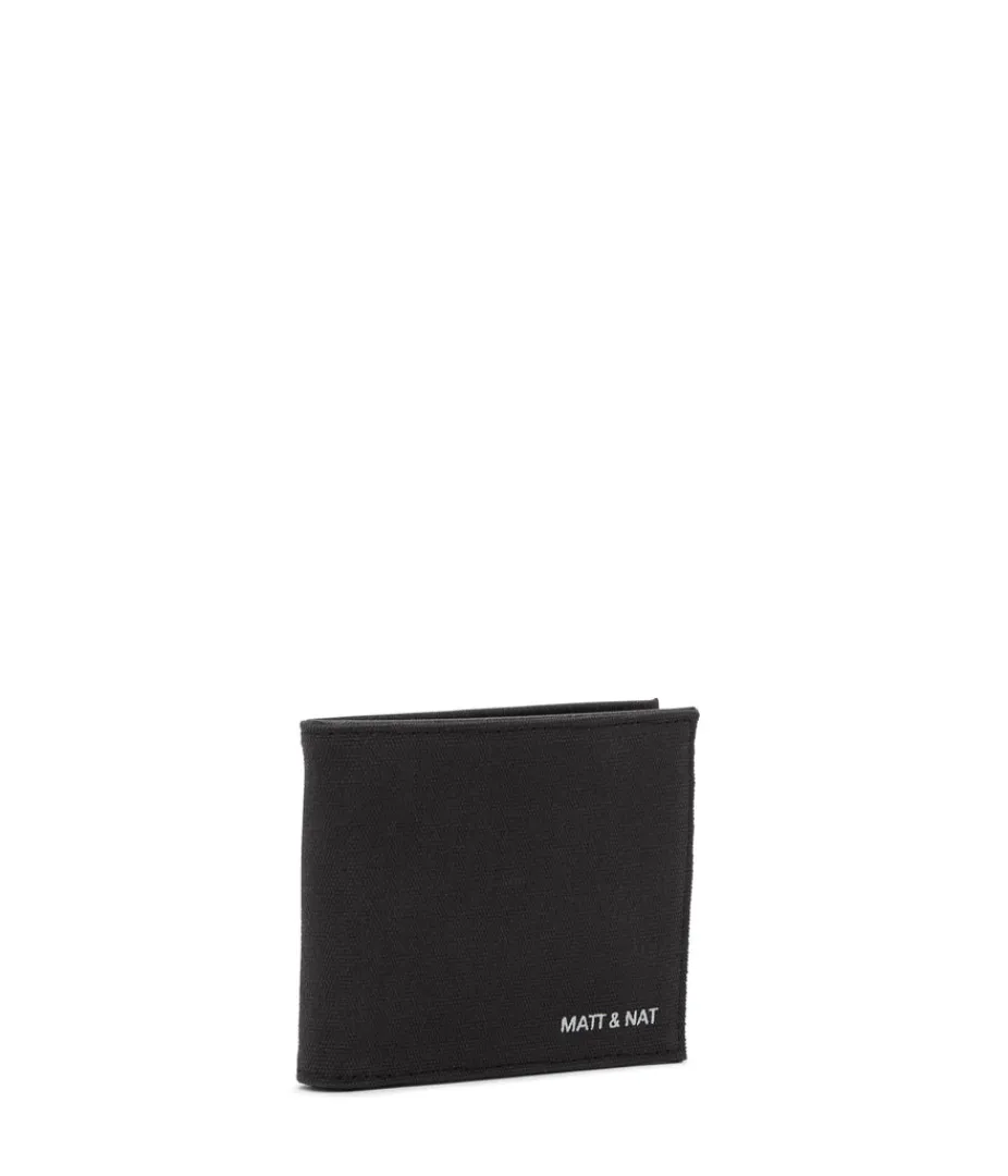 Wallets | Wallets | Matt & Nat Mattnat RUBBEN Vegan Folded Wallet - Canvas