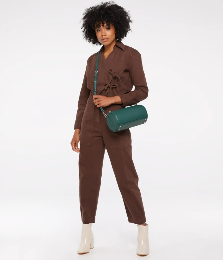 mattnat_seoul_vegan_barrel_satchel__loom_10.webp Satchels | Crossbody | Matt & Nat Mattnat SEOUL Vegan Barrel Satchel - Loom