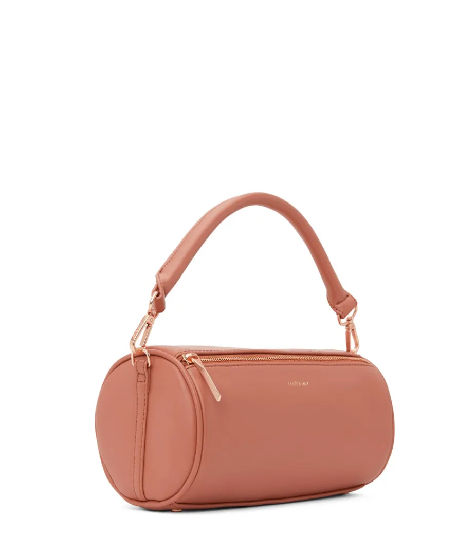 mattnat_seoul_vegan_barrel_satchel__loom_20.webp Satchels | Crossbody | Matt & Nat Mattnat SEOUL Vegan Barrel Satchel - Loom