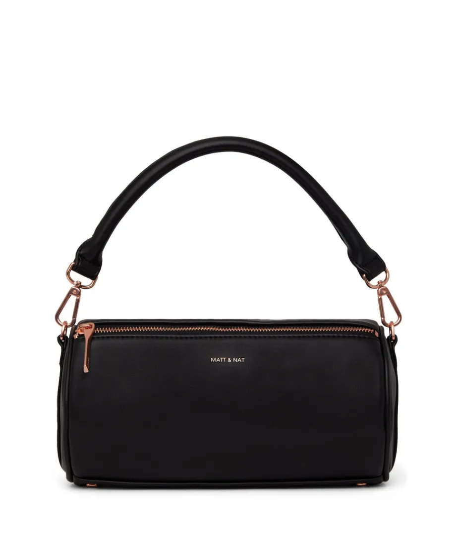 mattnat_seoul_vegan_barrel_satchel__loom_21.webp Satchels | Crossbody | Matt & Nat Mattnat SEOUL Vegan Barrel Satchel - Loom