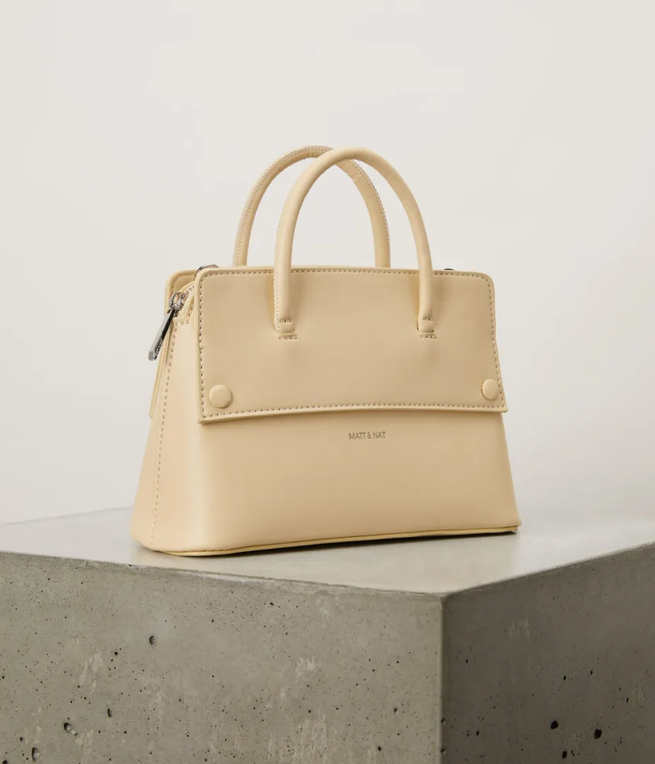 mattnat_silva_sm_small_vegan_satchel__appleskin_22.webp Satchels | Matt & Nat Mattnat SILVA SM Small Vegan Satchel - APPLESKIN™