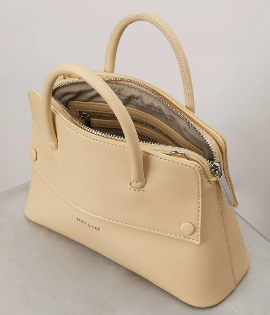 mattnat_silva_sm_small_vegan_satchel__appleskin_23.webp Satchels | Matt & Nat Mattnat SILVA SM Small Vegan Satchel - APPLESKIN™