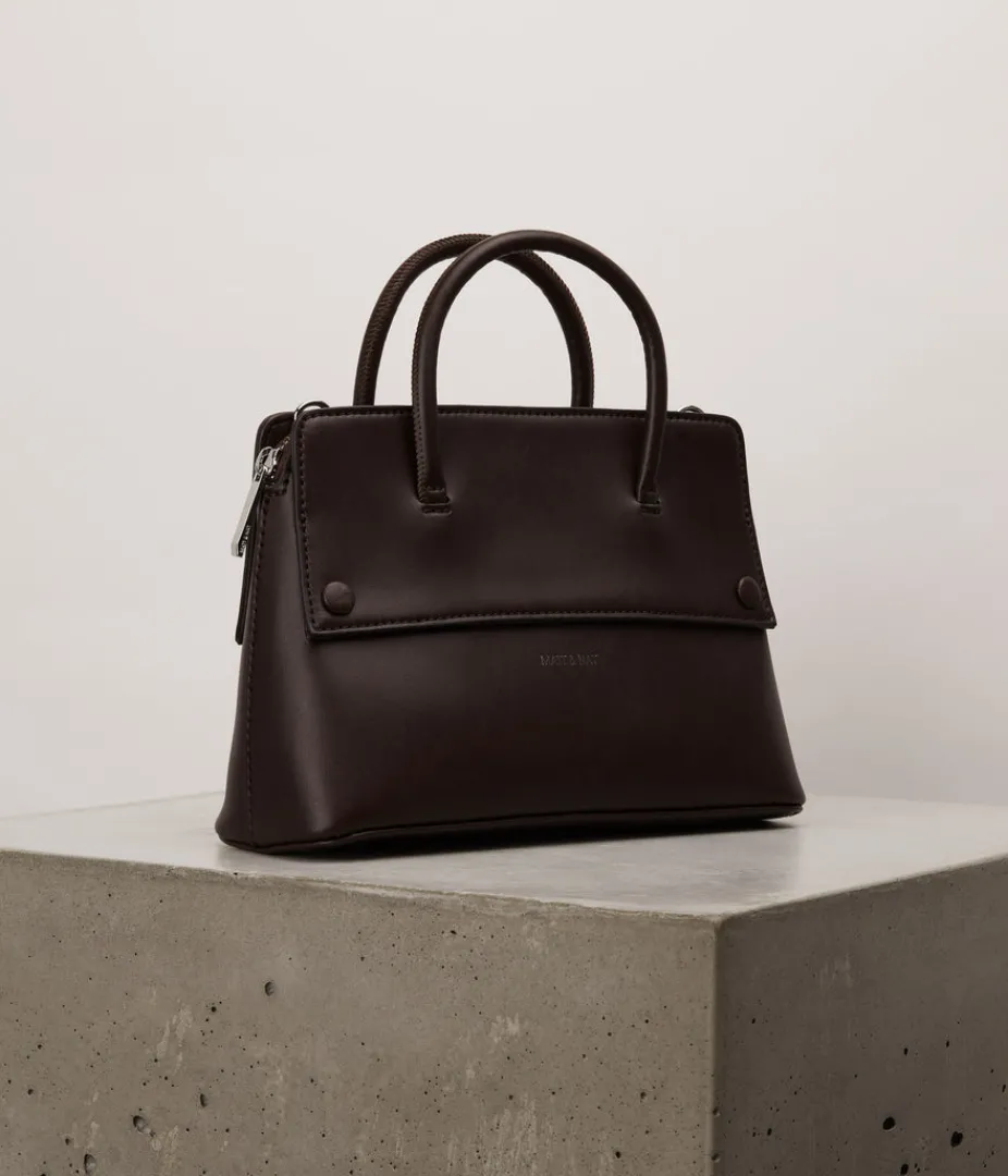 mattnat_silva_sm_small_vegan_satchel__appleskin_8.webp Satchels | Matt & Nat Mattnat SILVA SM Small Vegan Satchel - APPLESKIN™