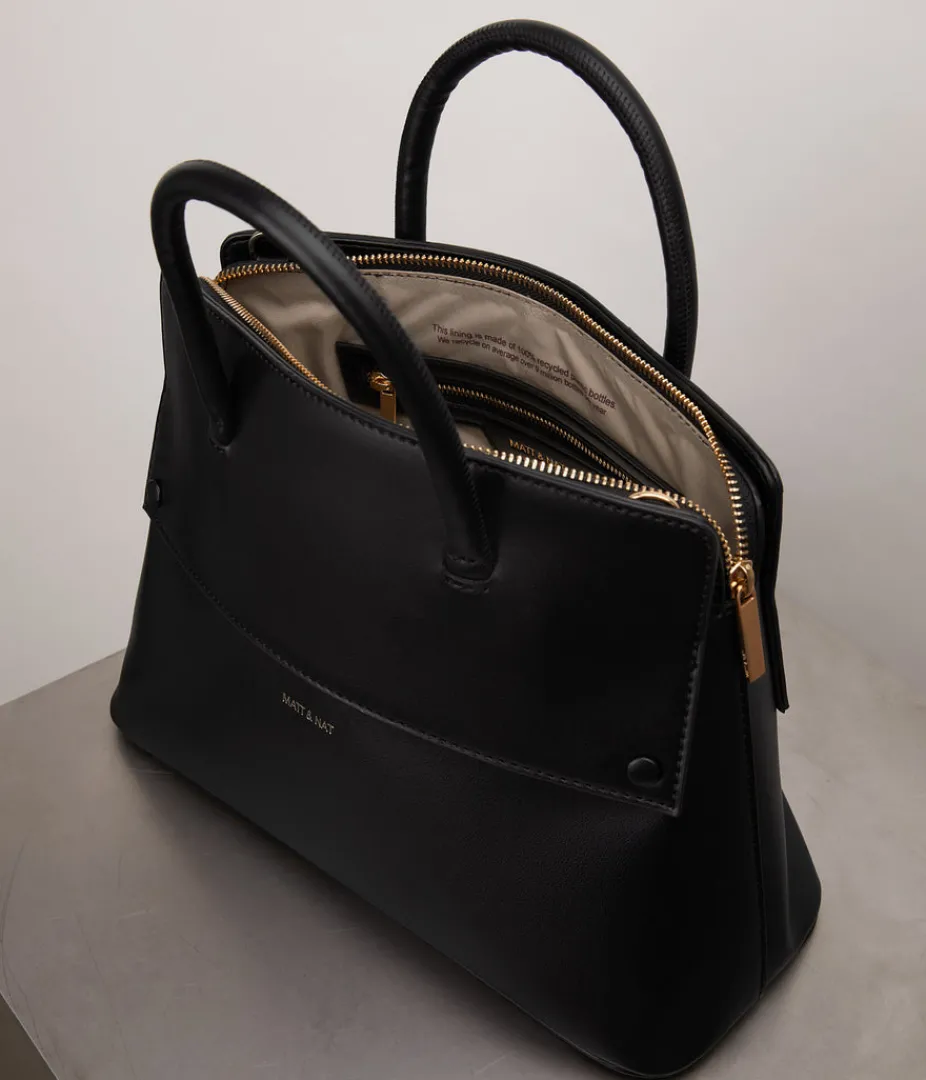 mattnat_silva_vegan_satchel__appleskin_2.webp Satchels | Matt & Nat Mattnat SILVA Vegan Satchel - APPLESKIN™