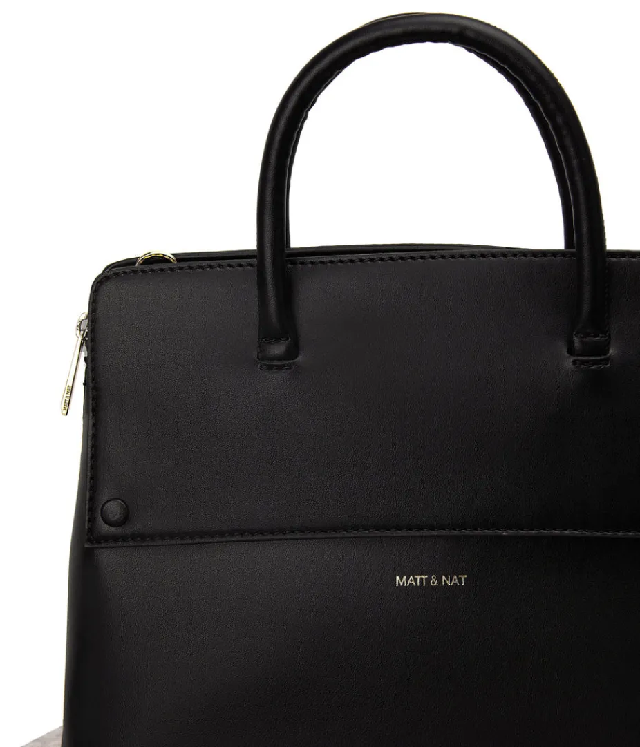 mattnat_silva_vegan_satchel__appleskin_3.webp Satchels | Matt & Nat Mattnat SILVA Vegan Satchel - APPLESKIN™
