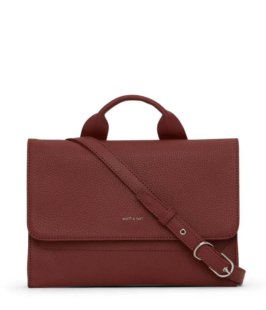 mattnat_sira_vegan_crossbody_bag__purity_4.webp Crossbody | Matt & Nat Mattnat SIRA Vegan Crossbody Bag - Purity