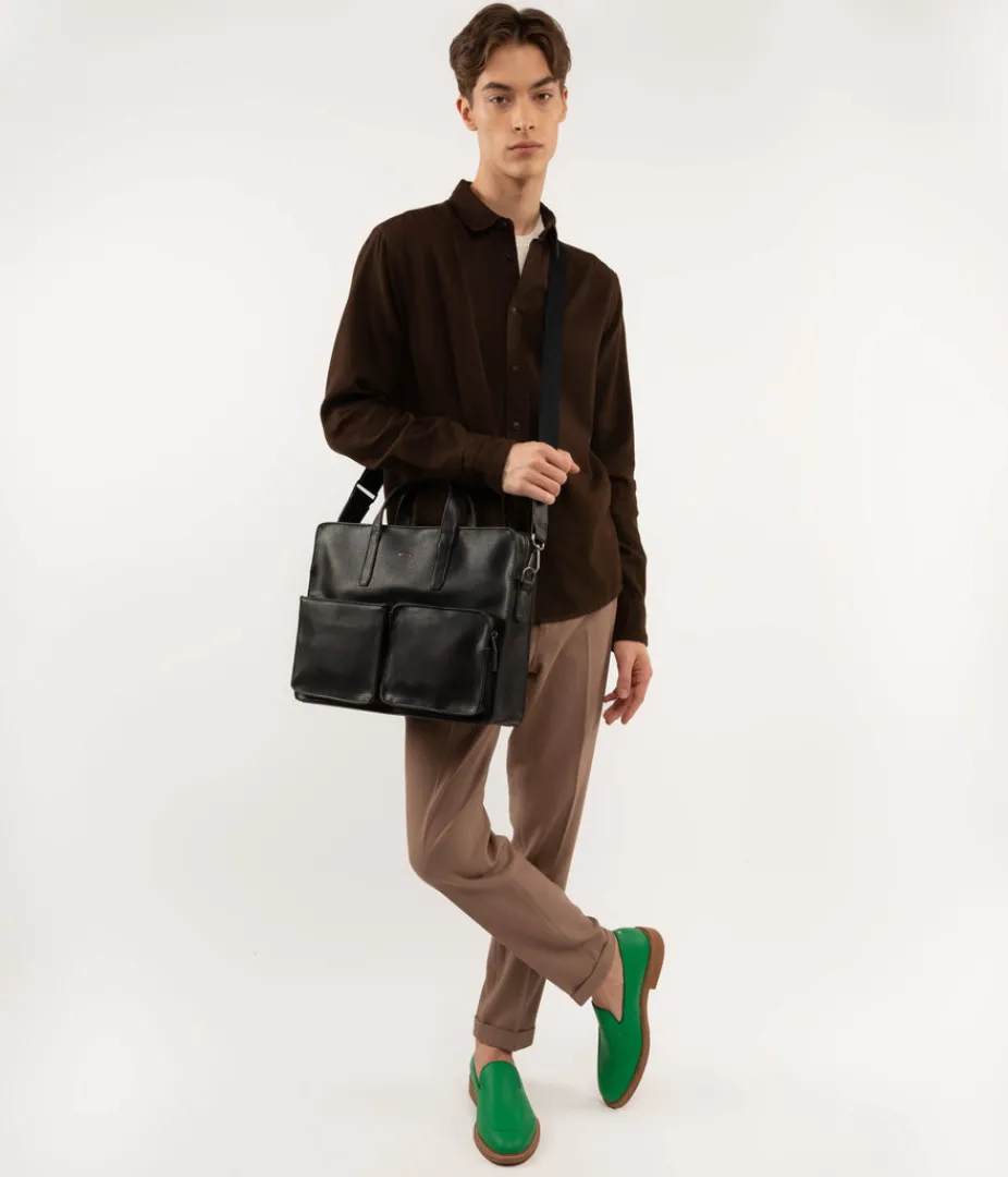 mattnat_soren_vegan_briefcase__vintage_5.webp Briefcases | Briefcases | Matt & Nat Mattnat SOREN Vegan Briefcase - Vintage