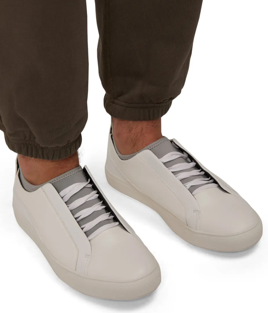 Sneakers | Footwear | Matt & Nat Mattnat STEAL Men's Vegan Slip On Sneakers WHITE