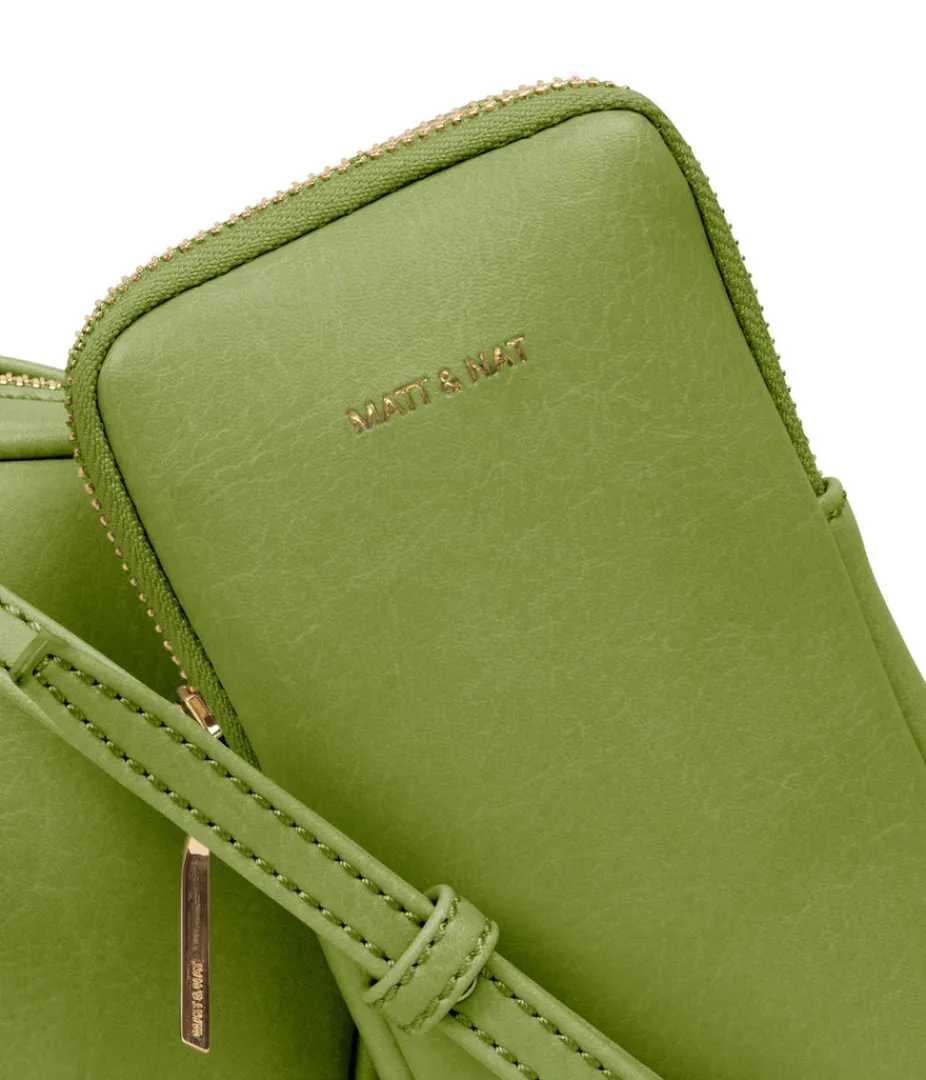 Cell Phone Holders | Crossbody | Matt & Nat Mattnat SWAE Vegan Crossbody Bag - Vintage