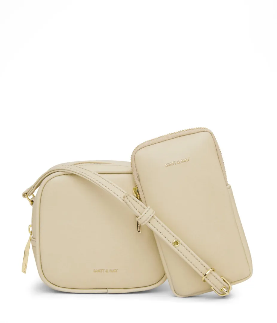 Cell Phone Holders | Crossbody | Matt & Nat Mattnat SWAE Vegan Crossbody Bag - Vintage