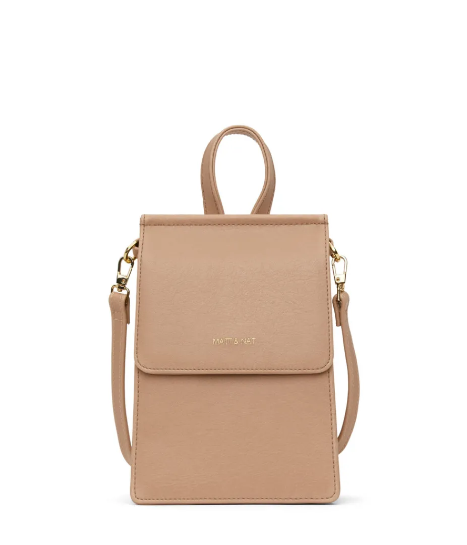 mattnat_thessa_vegan_crossbody_bag__vintage_34.webp Cell Phone Holders | Crossbody | Matt & Nat Mattnat THESSA Vegan Crossbody Bag - Vintage