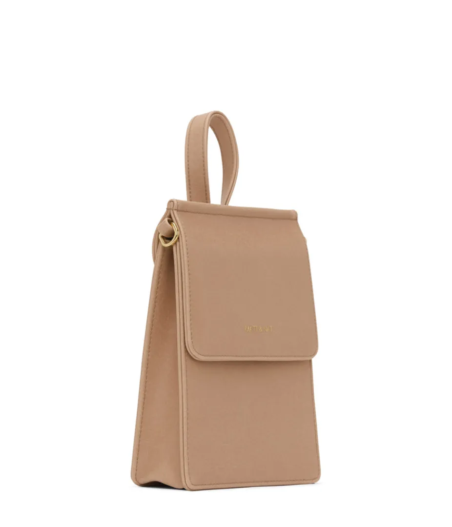 mattnat_thessa_vegan_crossbody_bag__vintage_37.webp Cell Phone Holders | Crossbody | Matt & Nat Mattnat THESSA Vegan Crossbody Bag - Vintage