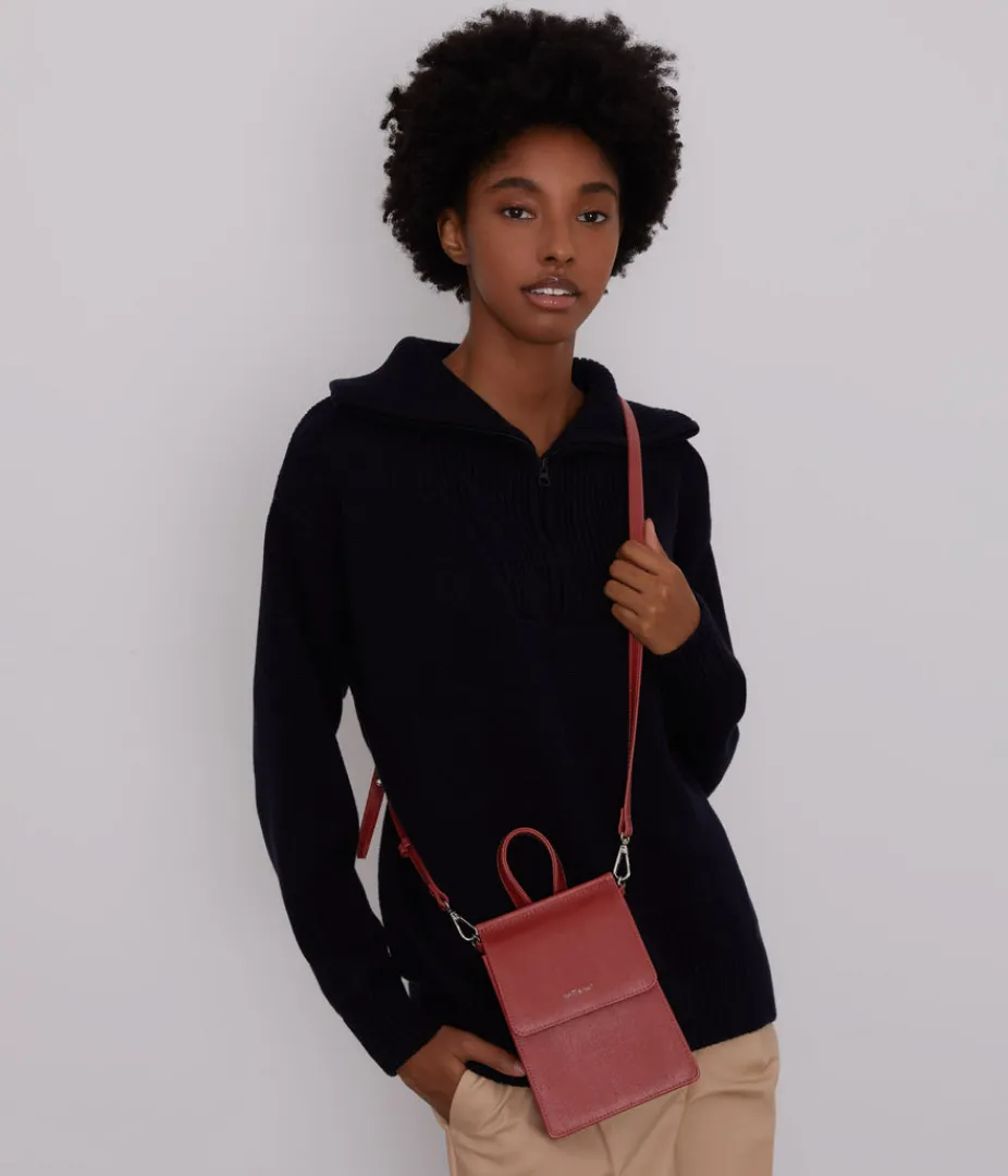 mattnat_thessa_vegan_crossbody_bag__vintage_46.webp Cell Phone Holders | Crossbody | Matt & Nat Mattnat THESSA Vegan Crossbody Bag - Vintage