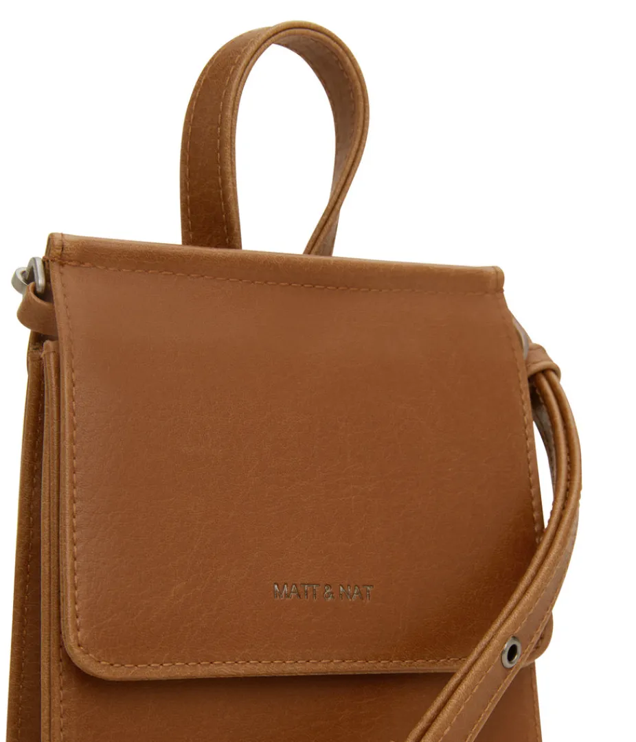 mattnat_thessa_vegan_crossbody_bag__vintage_50.webp Cell Phone Holders | Crossbody | Matt & Nat Mattnat THESSA Vegan Crossbody Bag - Vintage