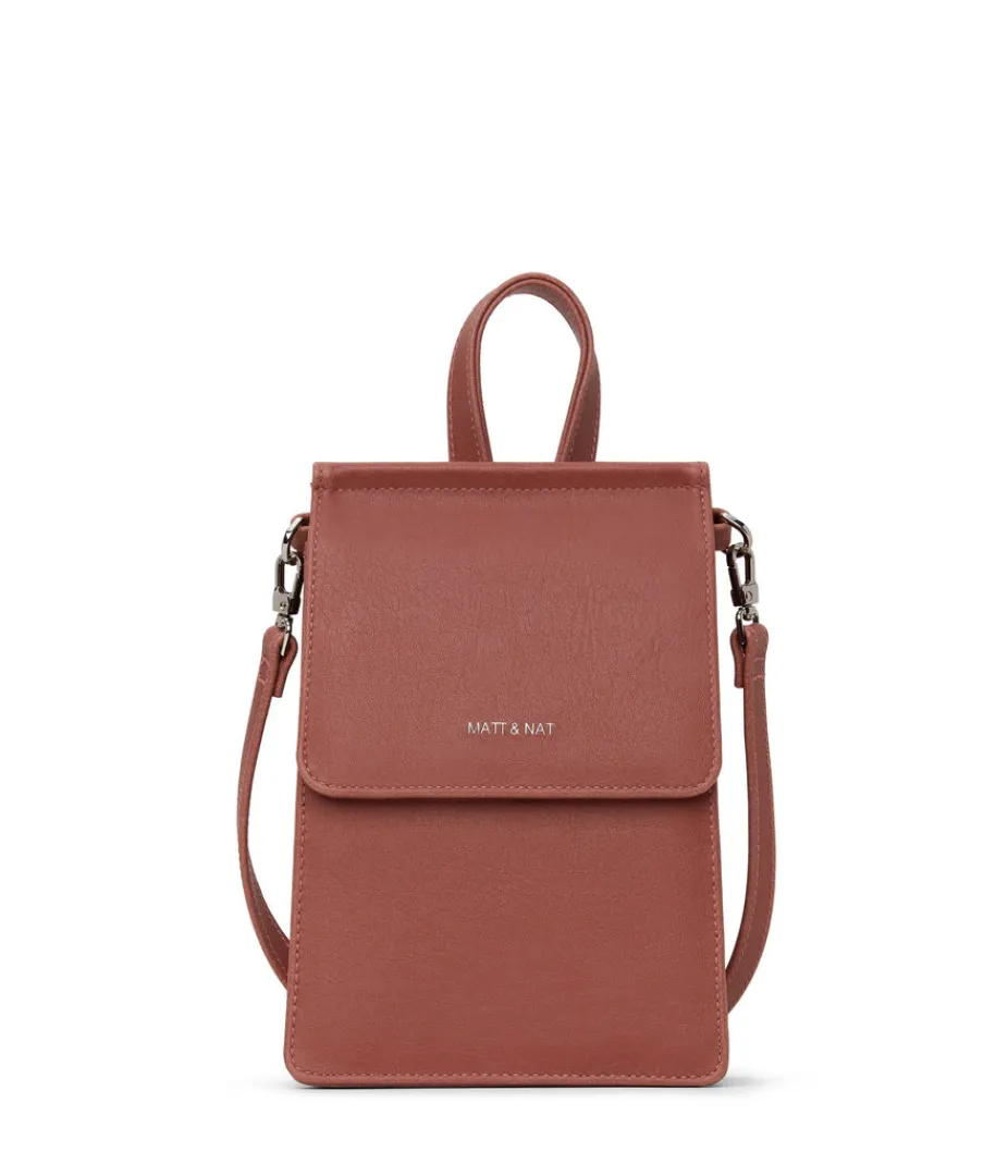 mattnat_thessa_vegan_crossbody_bag__vintage_8.webp Cell Phone Holders | Crossbody | Matt & Nat Mattnat THESSA Vegan Crossbody Bag - Vintage
