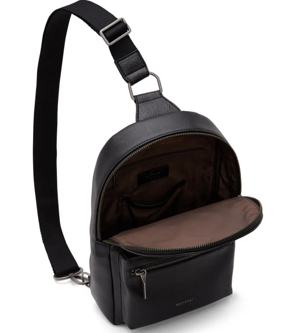 mattnat_voassm_small_vegan_sling_bag__dwell_mens_dwell_3.webp Backpacks | Backpacks | Matt & Nat Mattnat VOASSM Small Vegan Sling Bag - Dwell Men's Dwell