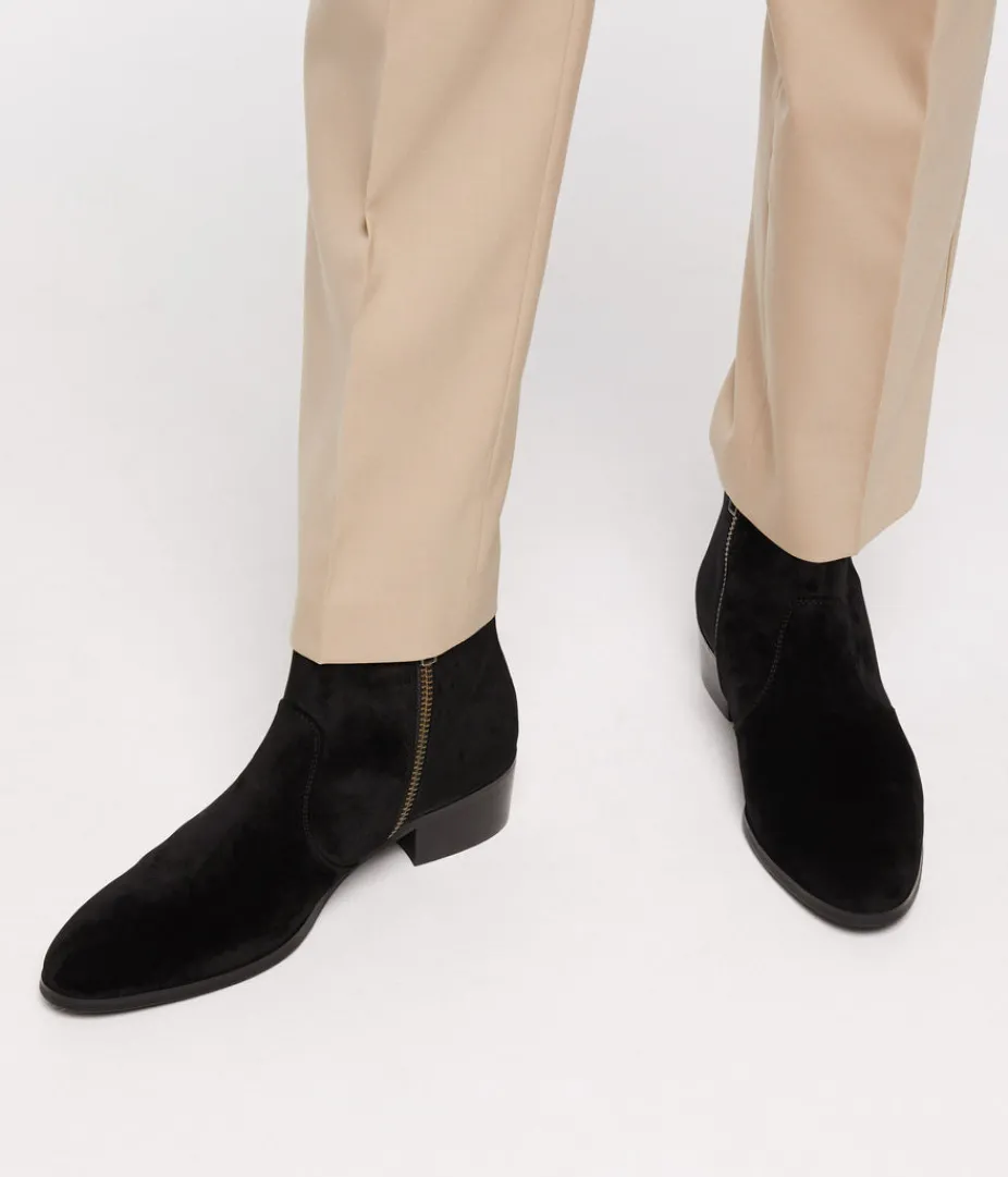 Footwear | Matt & Nat Mattnat ZACK Men's Vegan Chelsea Boots BLKVEL