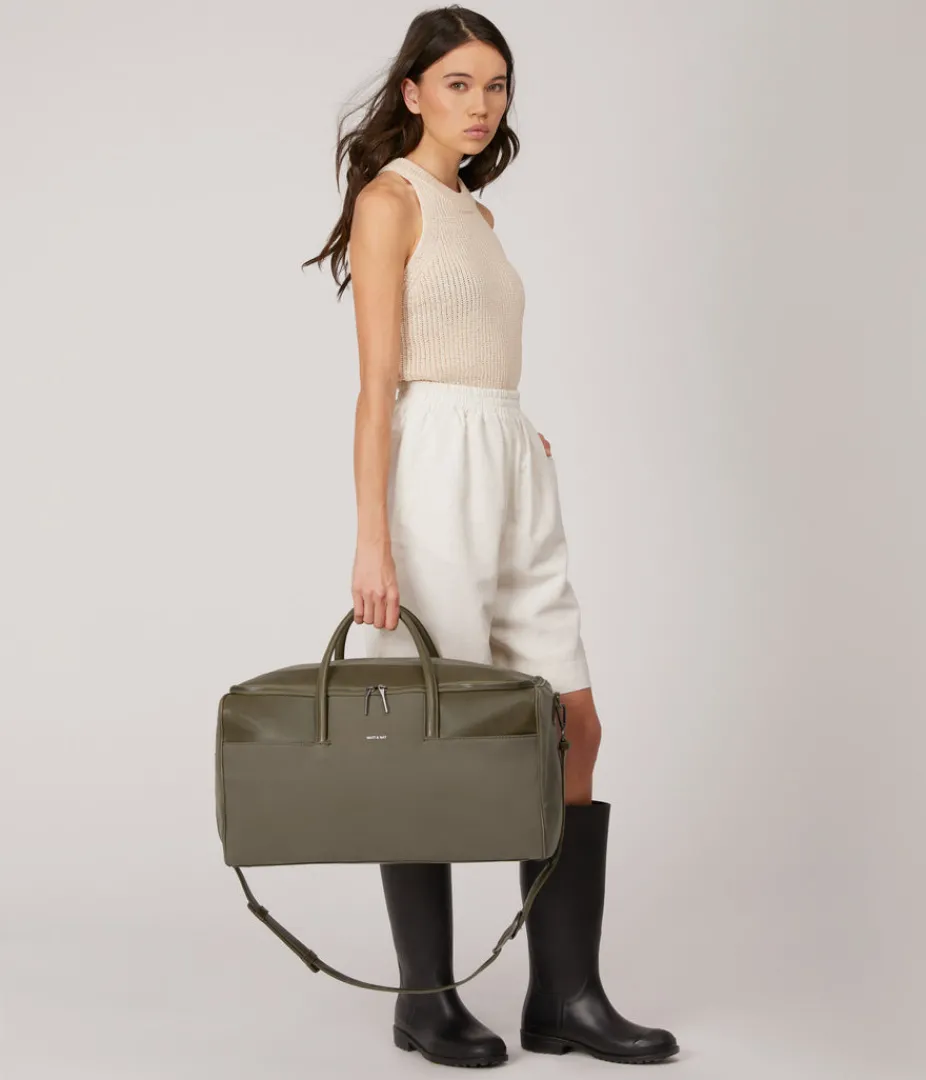 Weekenders | Weekenders | Matt & Nat Mattnat ZAM Vegan Weekender Bag - Canvas