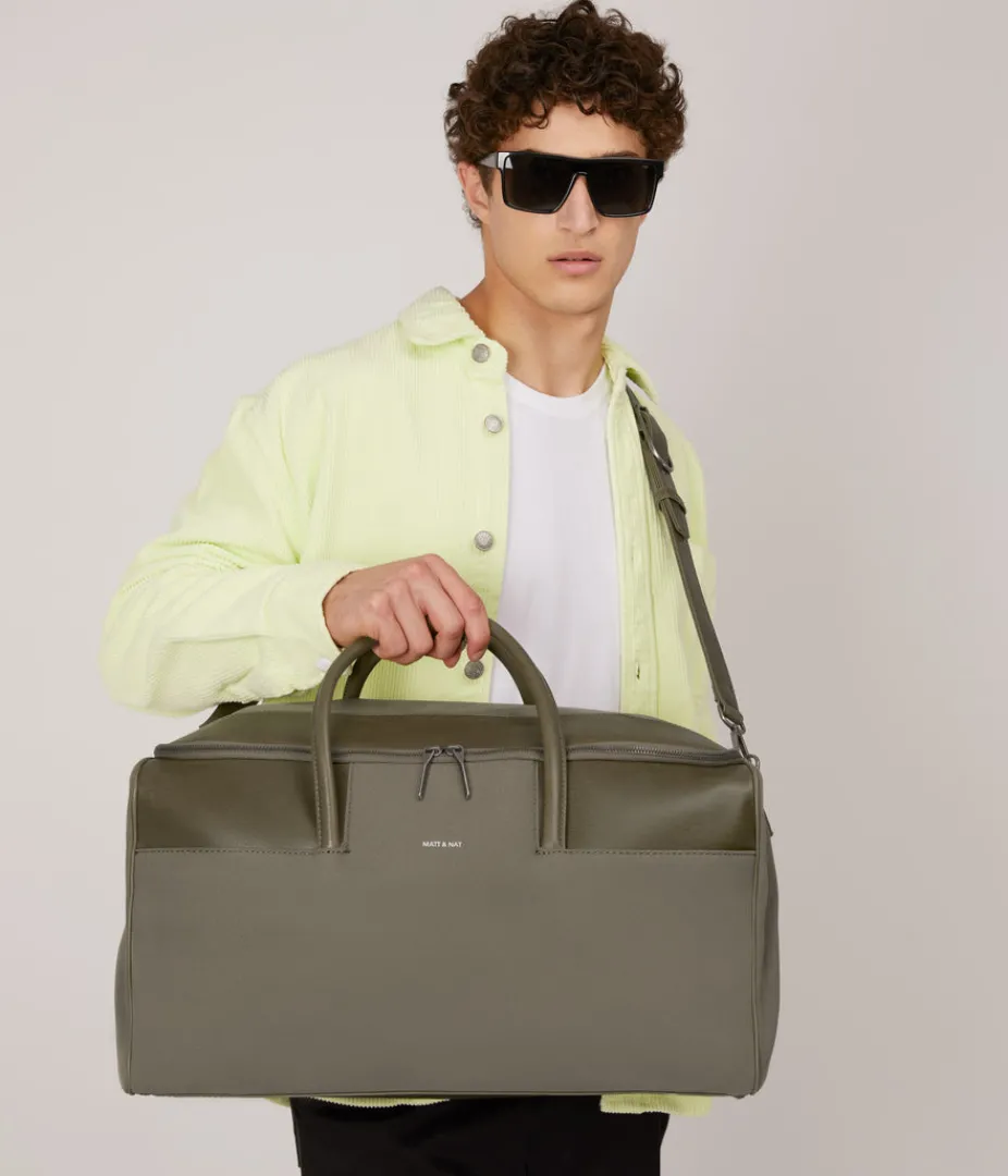 mattnat_zam_vegan_weekender_bag__canvas_10.webp Weekenders | Weekenders | Matt & Nat Mattnat ZAM Vegan Weekender Bag - Canvas